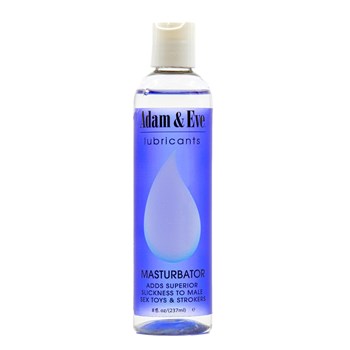 Adam & Eve Masturbator Lube 8 oz front of bottle