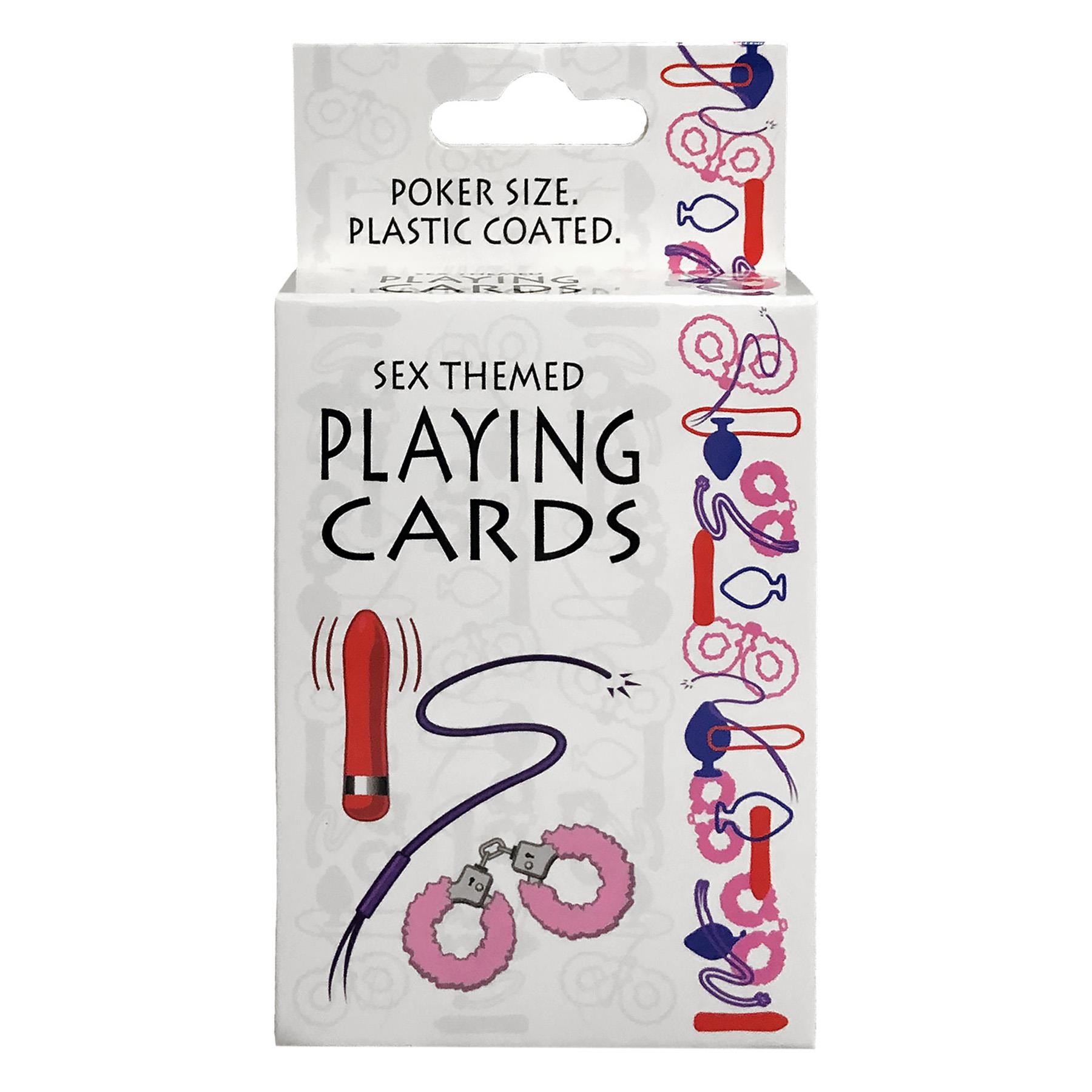 Sex Themed Playing Cards box