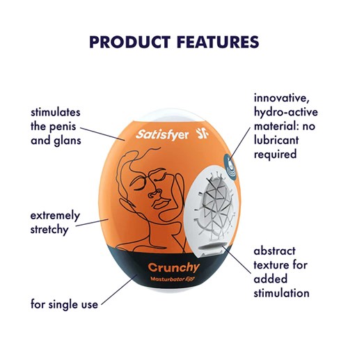 Satisfyer Masturbator Egg 3er Set - Riffle information sheet #2