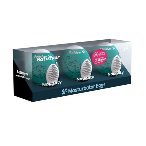 Satisfyer Masturbator Egg 3er Set - Naughty package