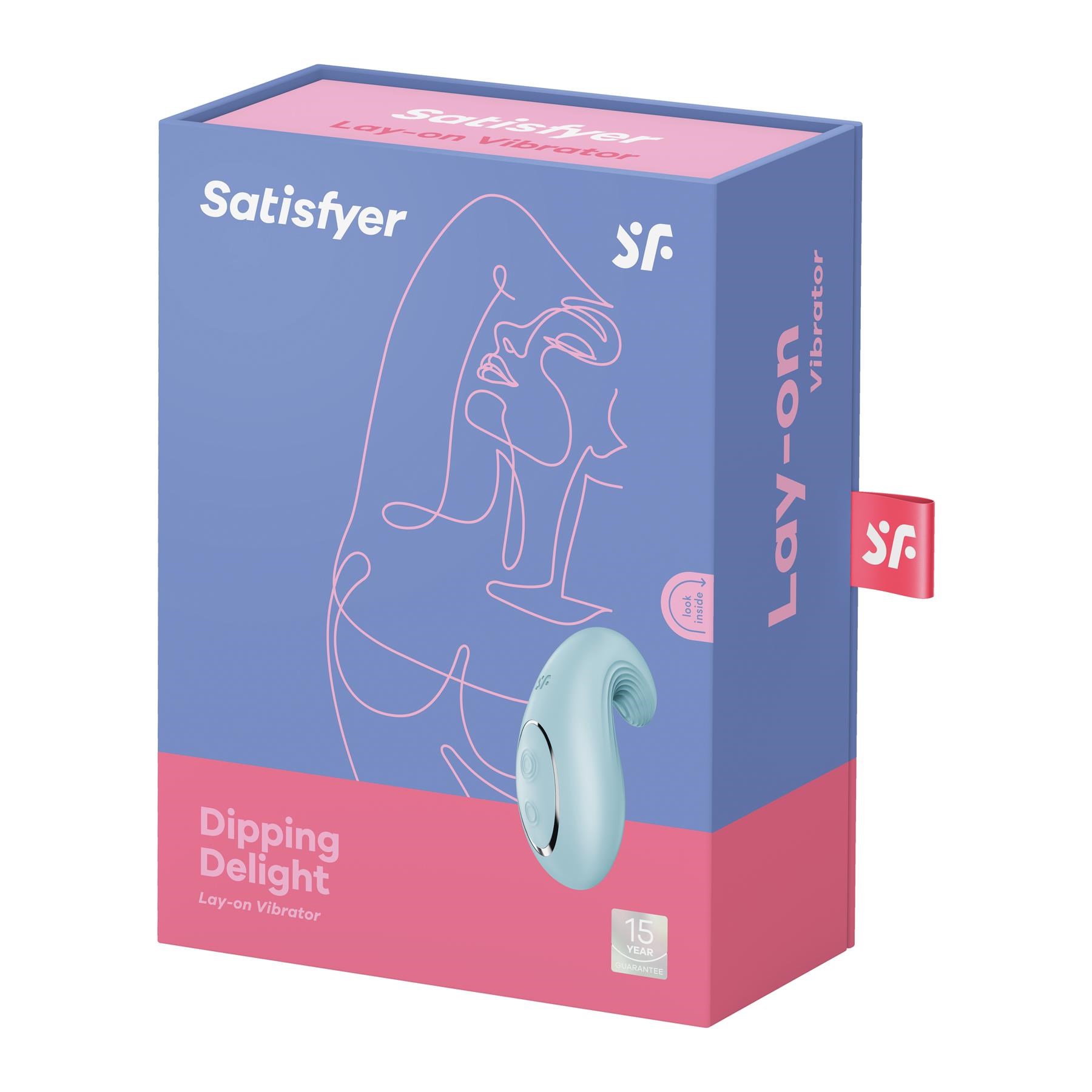 Satisfyer Dipping Delight Lay-On Vibrator - Packaging Shot