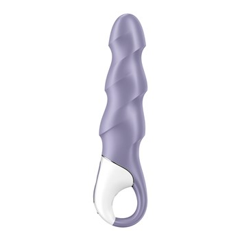 Satisfyer Air Pump Inflatable Ribbed 1 Vibrator - Product Shot #1