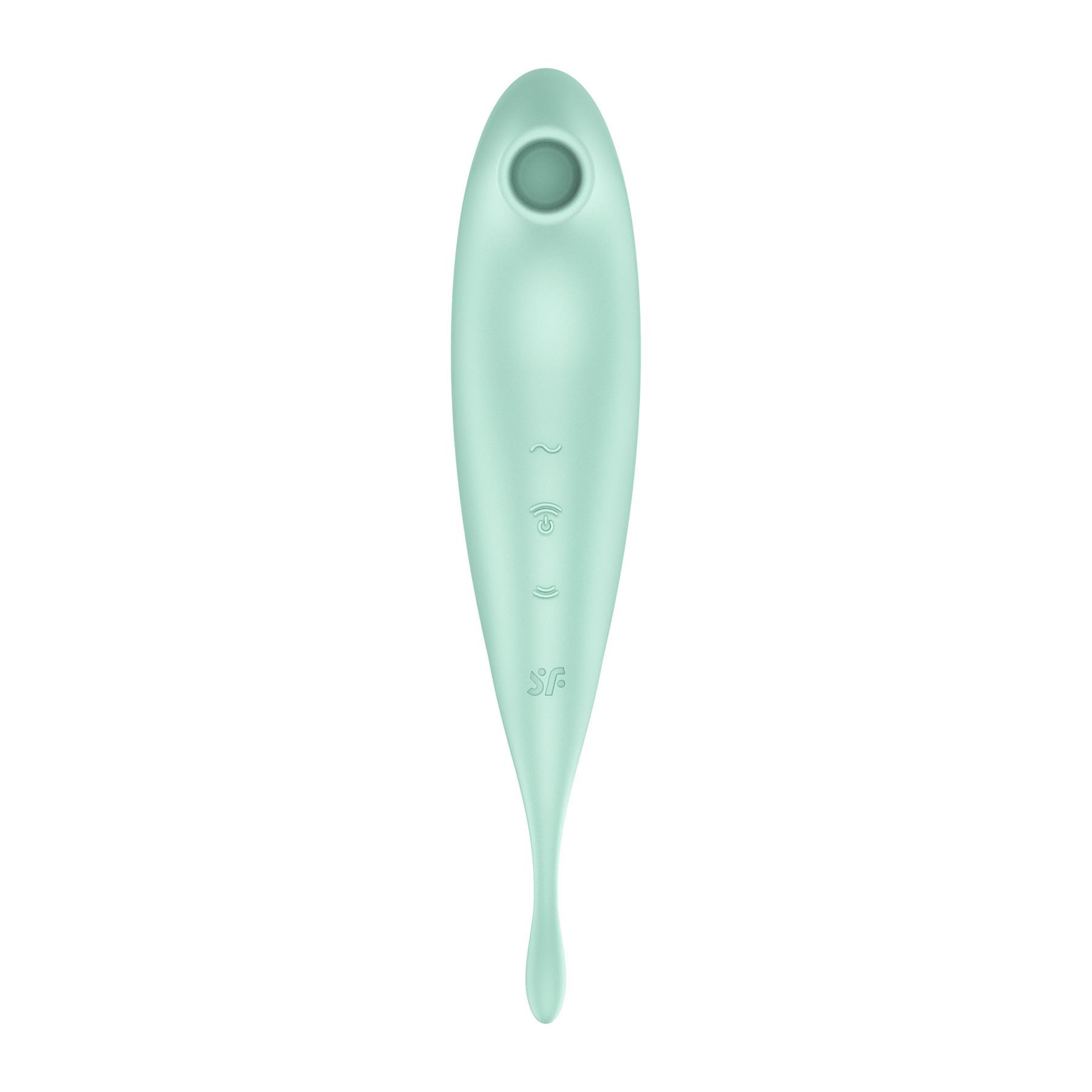 Satisfyer Twirling Pro+ App Enabled Air Pulse Clitoral Stimulator - Product Shot #2