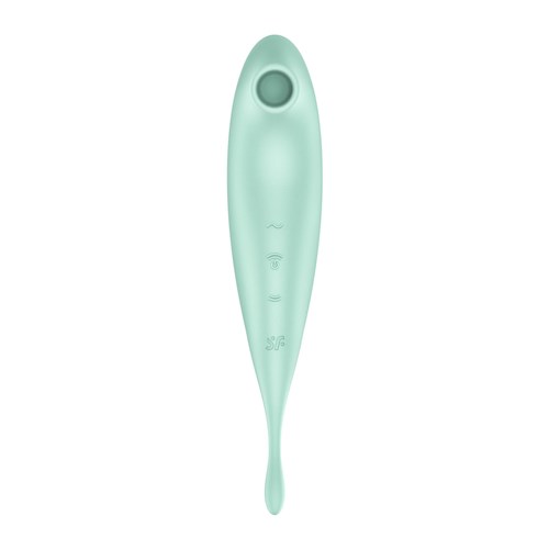 Satisfyer Twirling Pro+ App Enabled Air Pulse Clitoral Stimulator - Product Shot #2