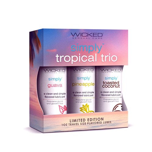 Simply Tropical Trio front of box