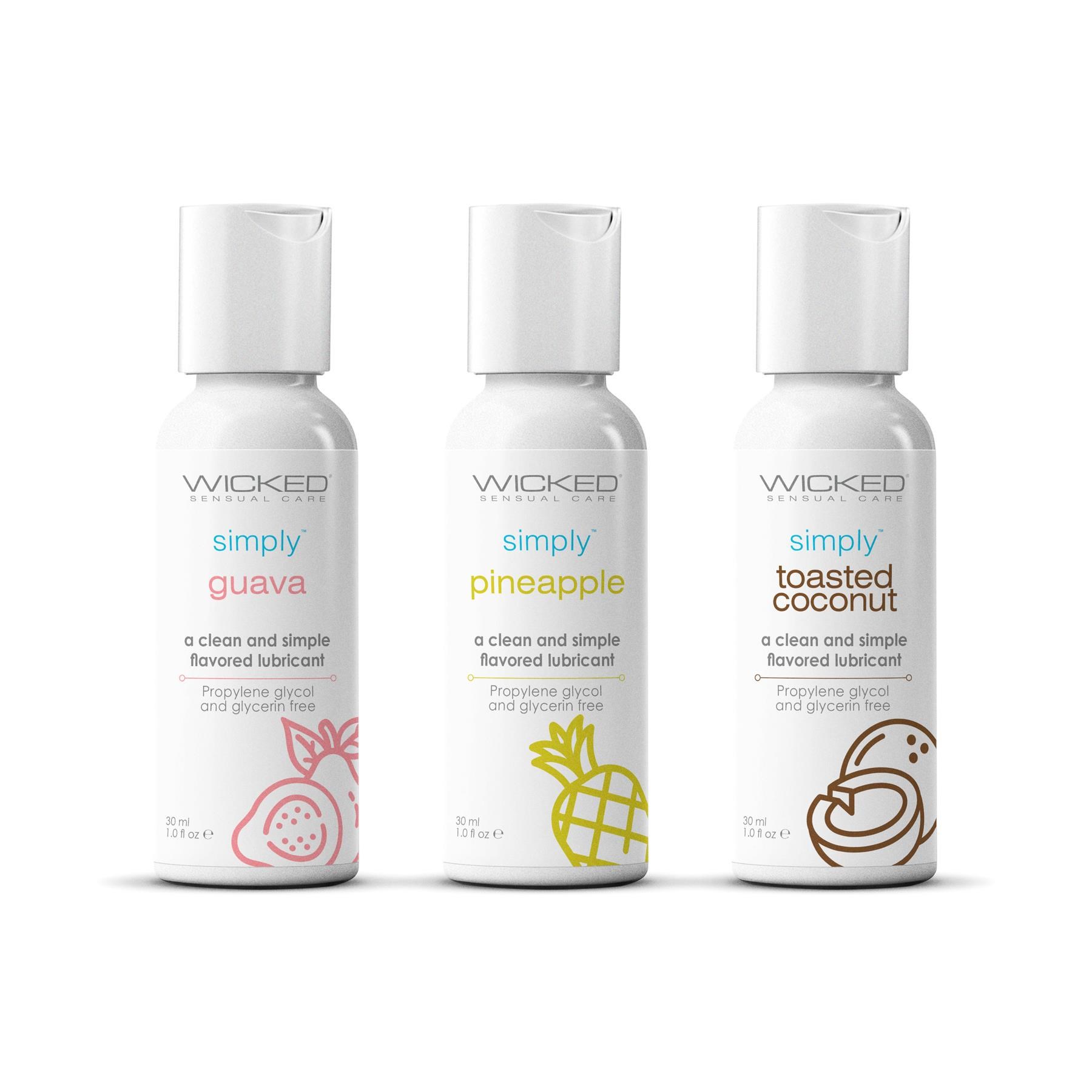 Simply Tropical Trio front of bottle