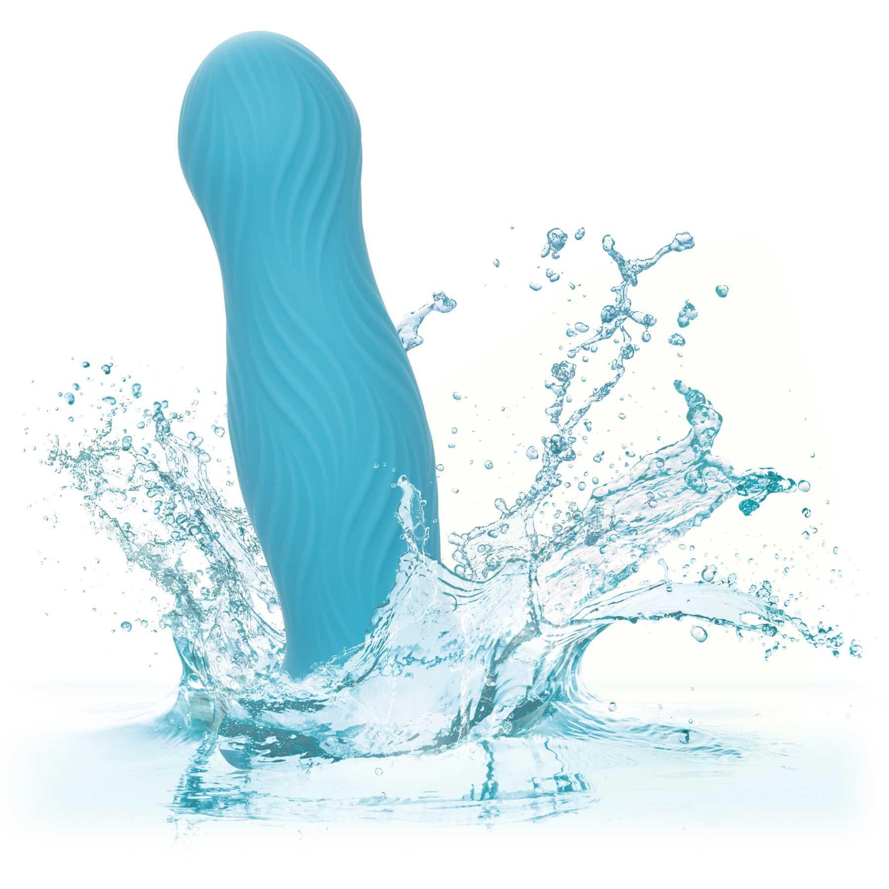 Wave Rider Swell Liquid Silicone Dildo water shot