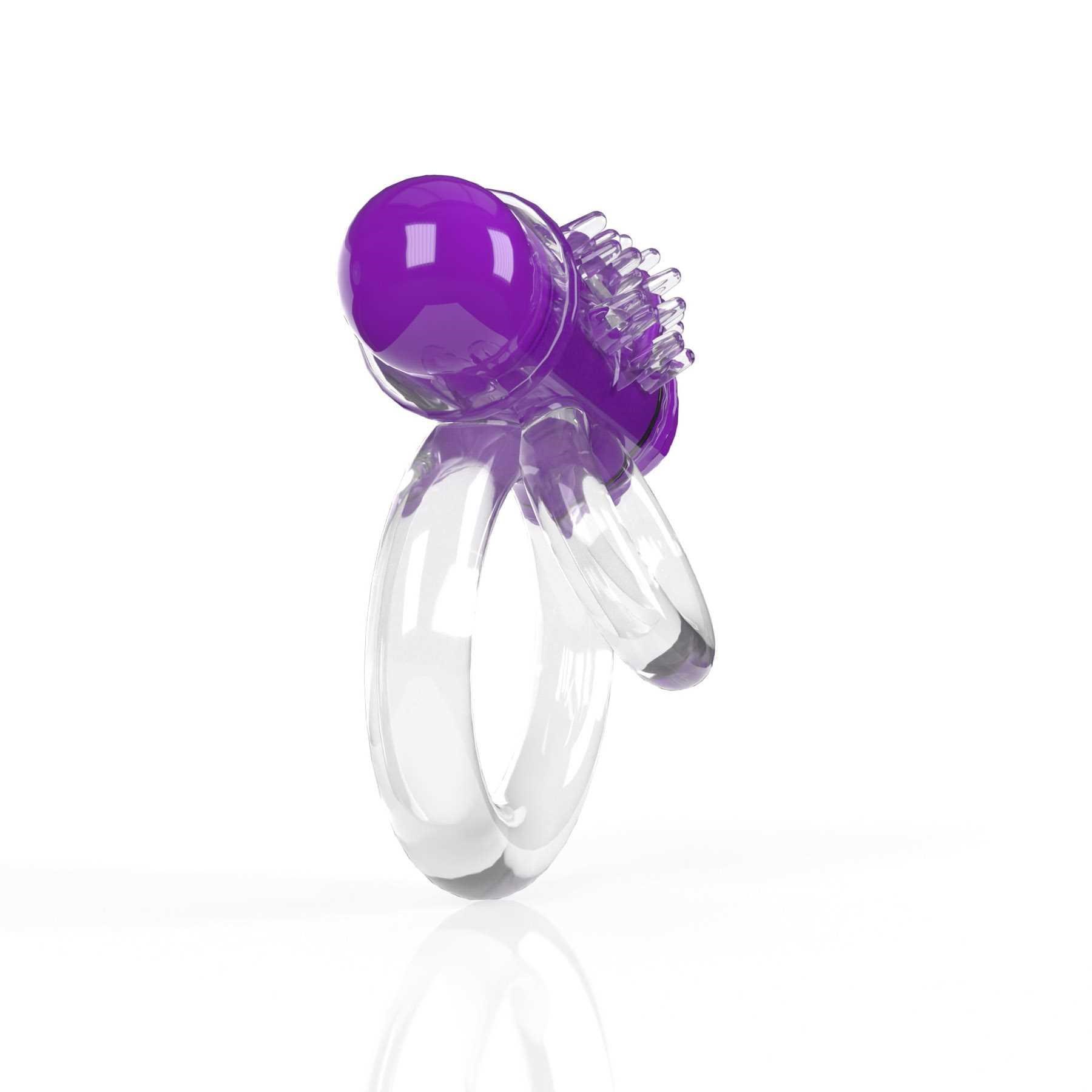 SCREAMING O 4B - DEEP RUMBLING 6 VIBRATING RING purple side view