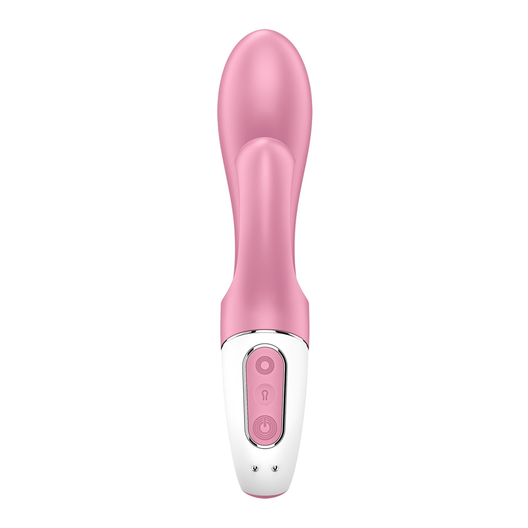 Satisfyer Air Pump Bunny 2 Inflatable Vibrator - Product Shot #4 - Front