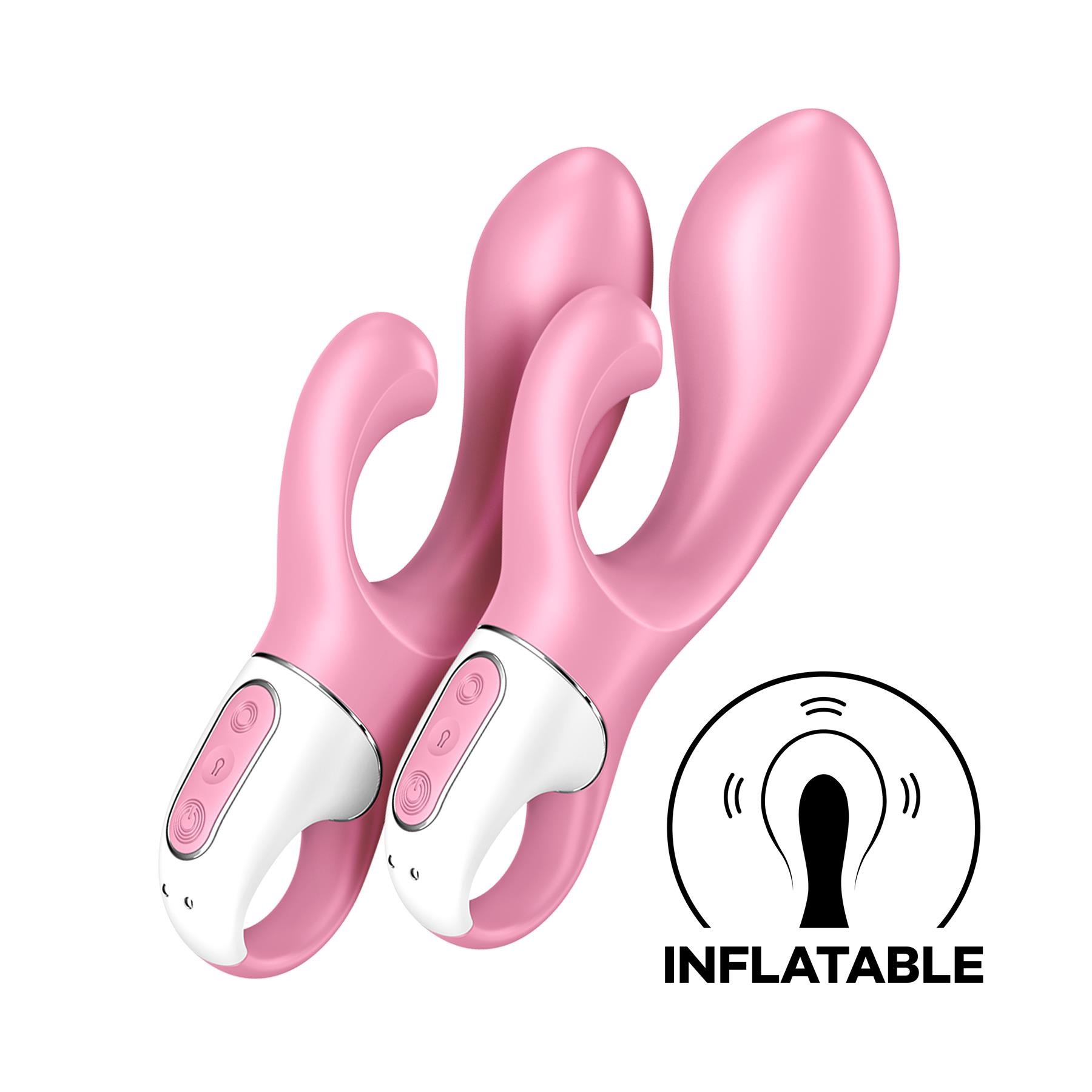 Satisfyer Air Pump Bunny 2 Inflatable Vibrator - Features