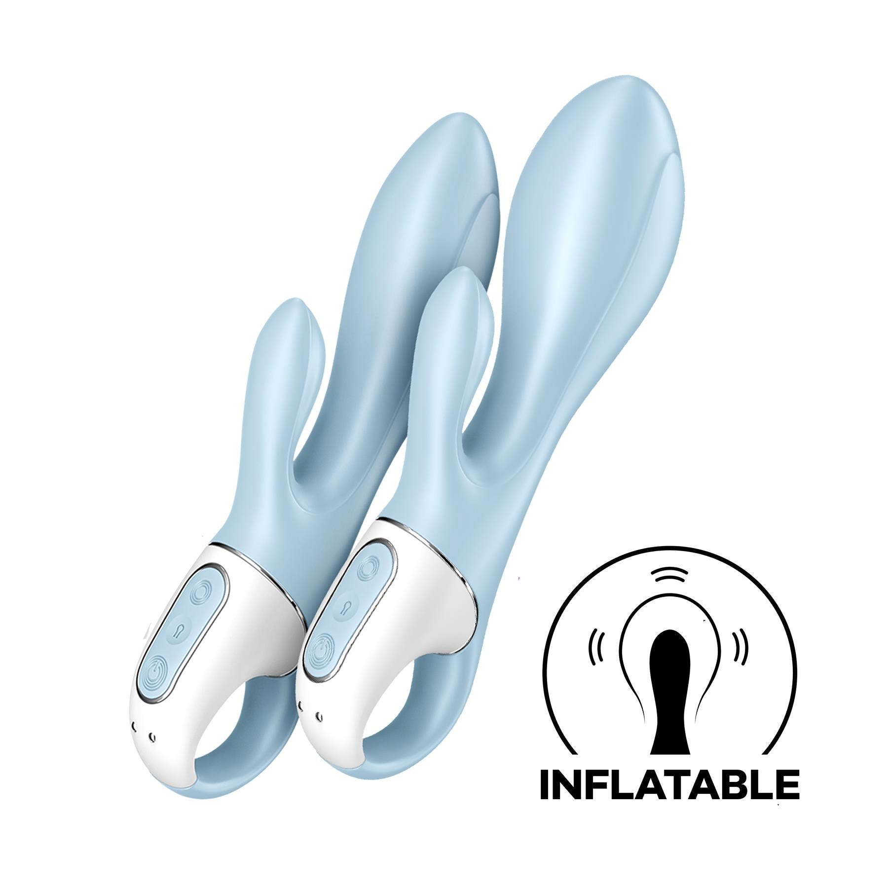 Satisfyer Air Pump Bunny 1 Inflatable Vibrator - Features