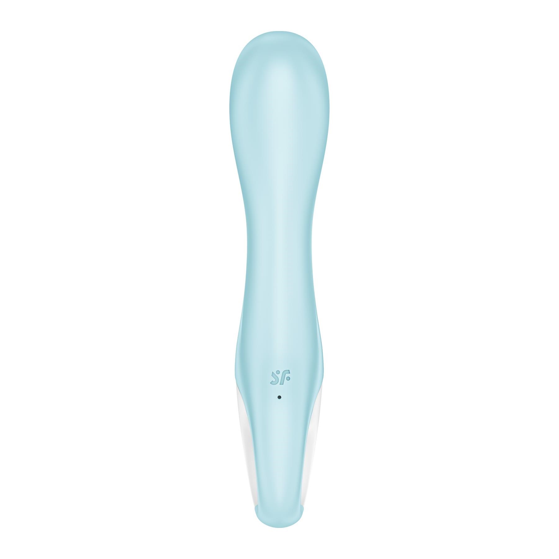 Satisfyer Air Pump 5+ App Enabled Inflatable Vibrator - Product Shot #5 - Back