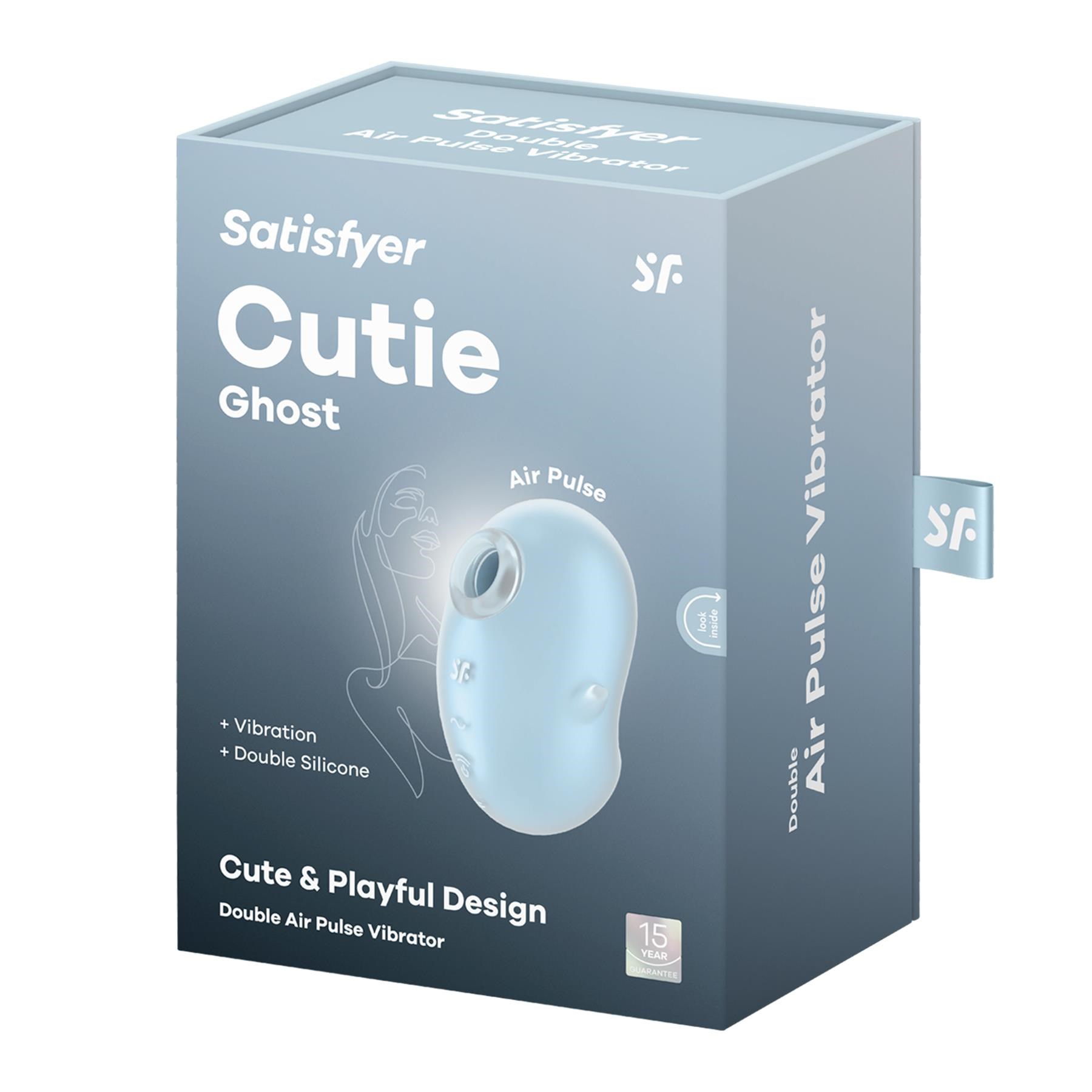 Satisfyer Cutie Ghost Air Pulse Clitoral Stimulator - Packaging Shot