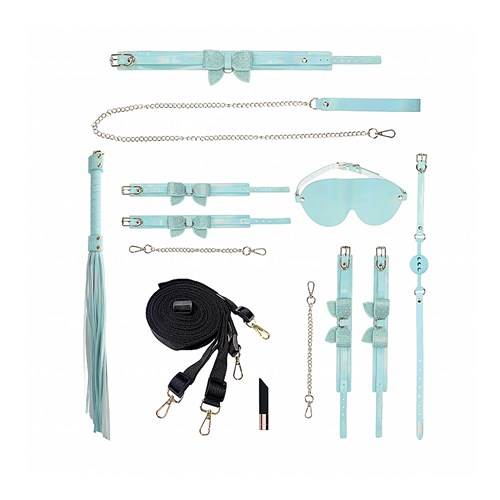 Ouch! Paris Bondage Collection with Bag - All Components