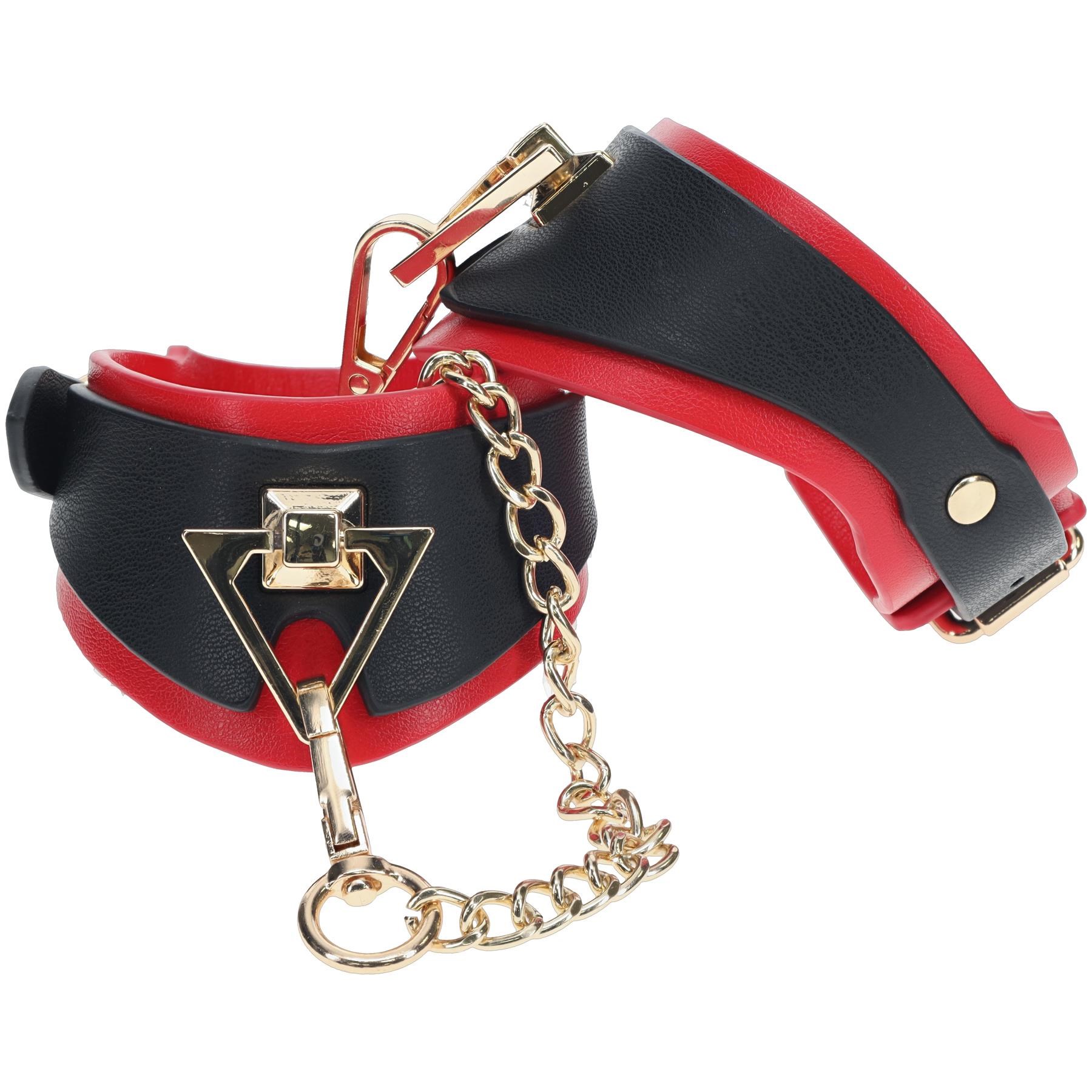 Ouch! Milan Bondage Collection with Bag - Wrist Cuffs