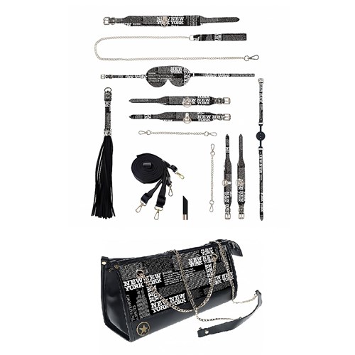 Ouch! New York Bondage Collection with Bag - All Components in the Kit