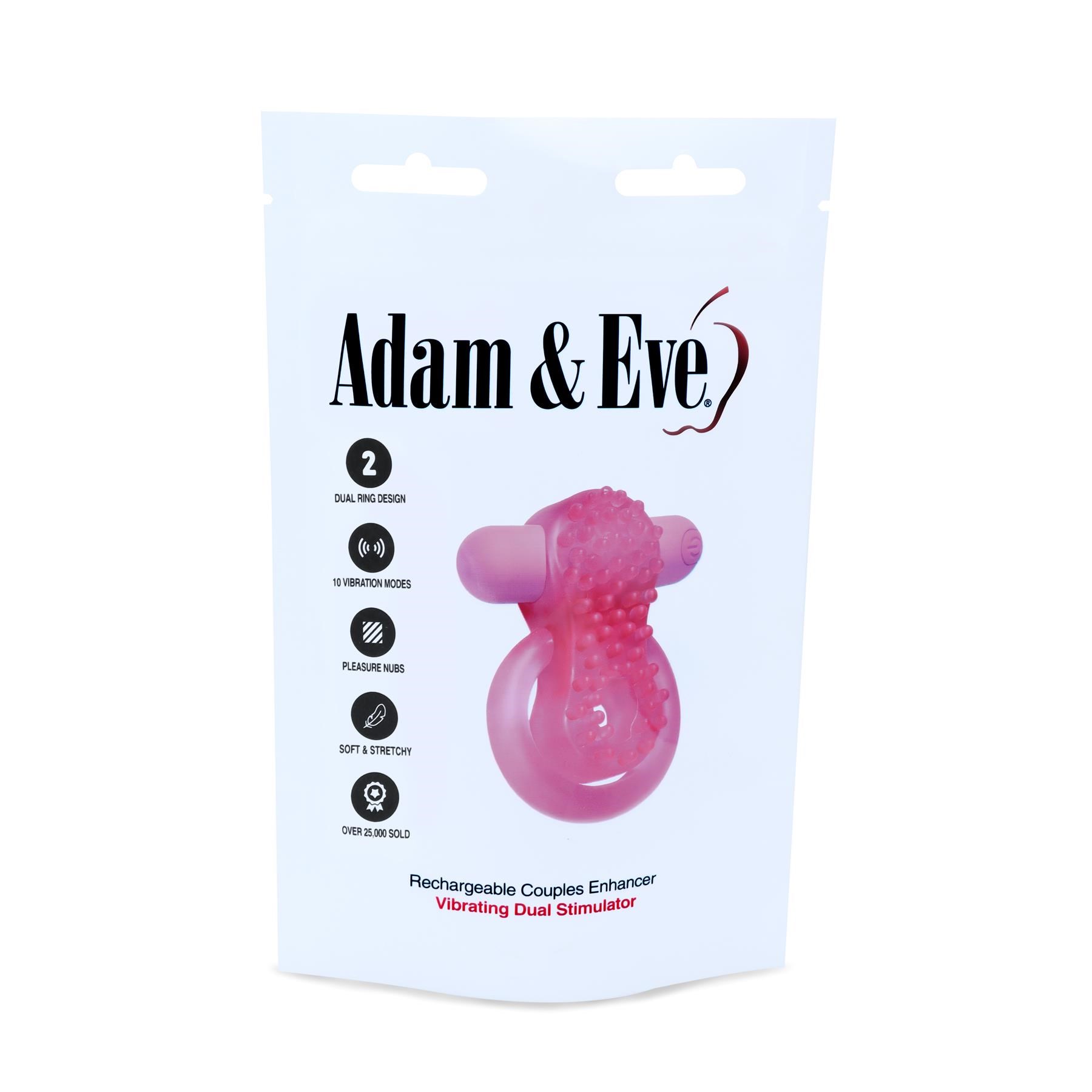 Adam & Eve Rechargeable Couples Enhancer Ring Package Shot