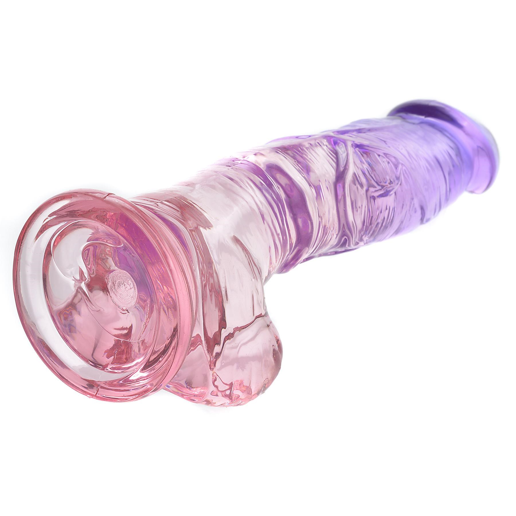 Adam & Eve Sunset Dreams Dildo - Product Shot Downside