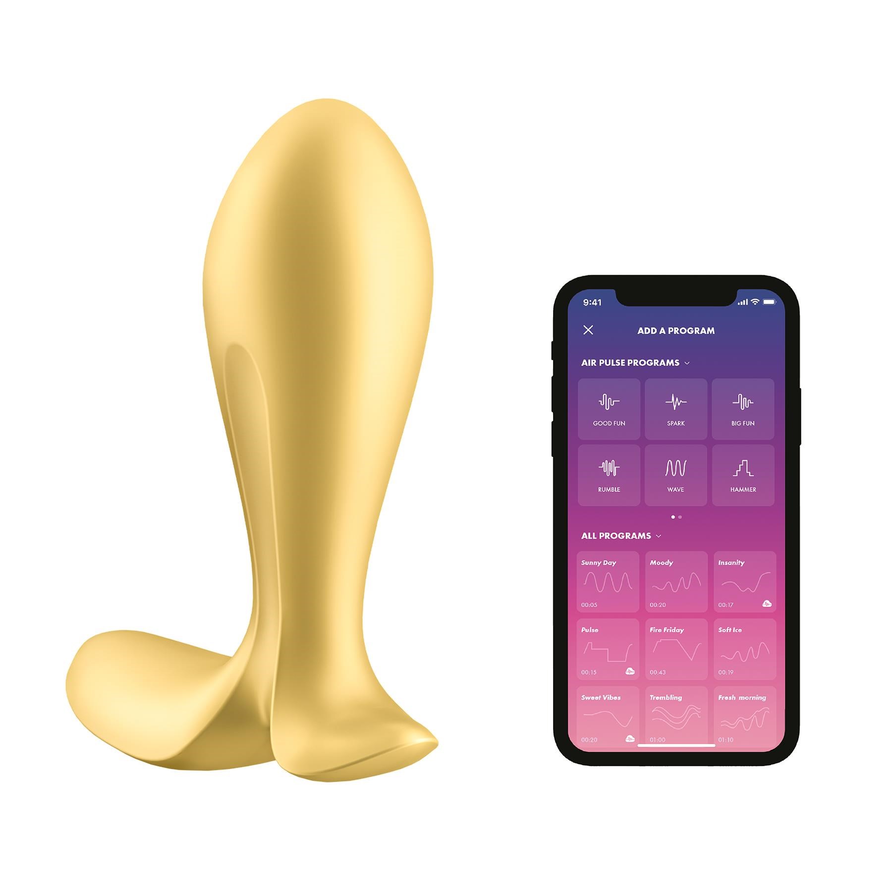 Satisfyer Intensity Plug App Enabled Anal Vibrator