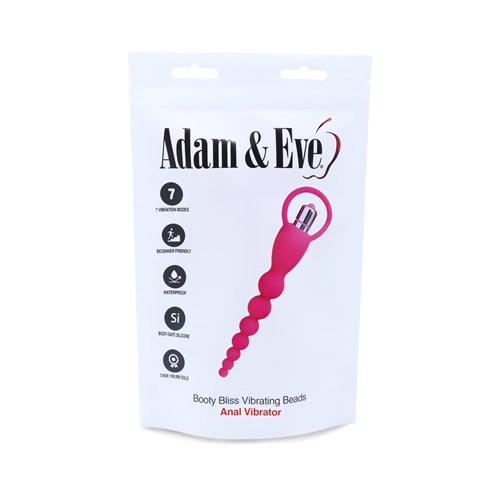 Adam & Eve Booty Bliss Vibrating Beads front package shot