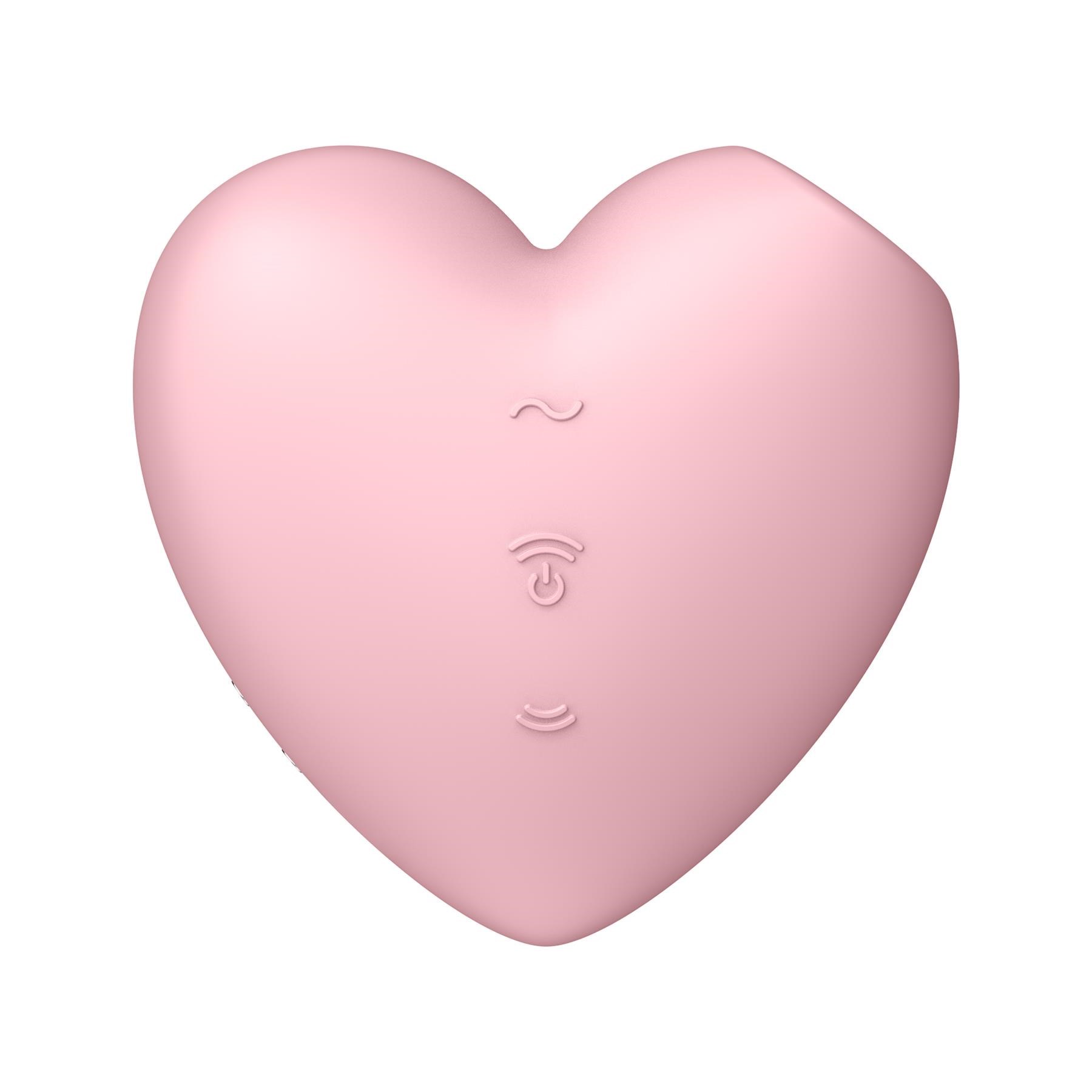 Cutie Heart Air Pulse Clitoral Stimulator front shot