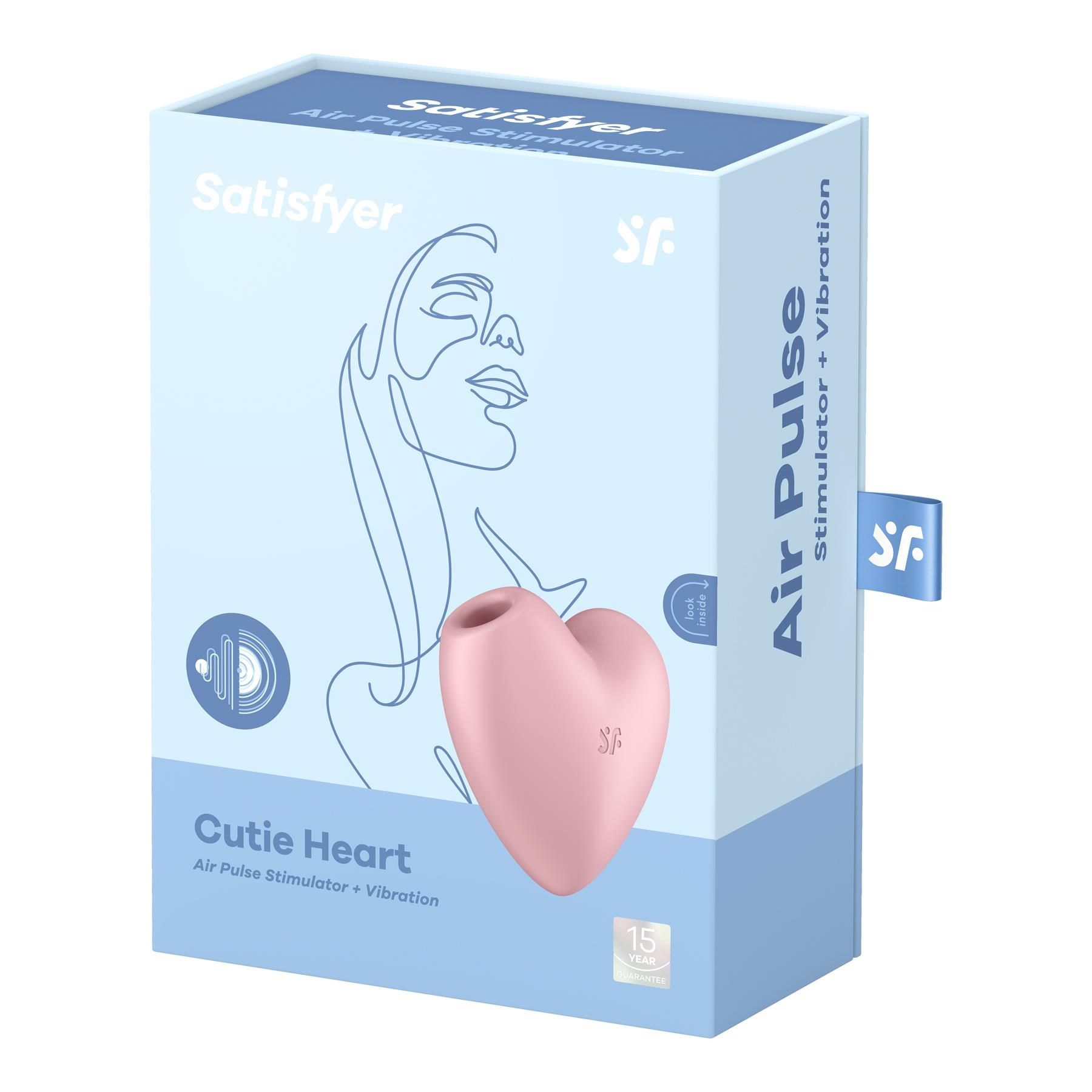 Cutie Heart Air Pulse Clitoral Stimulator box shot