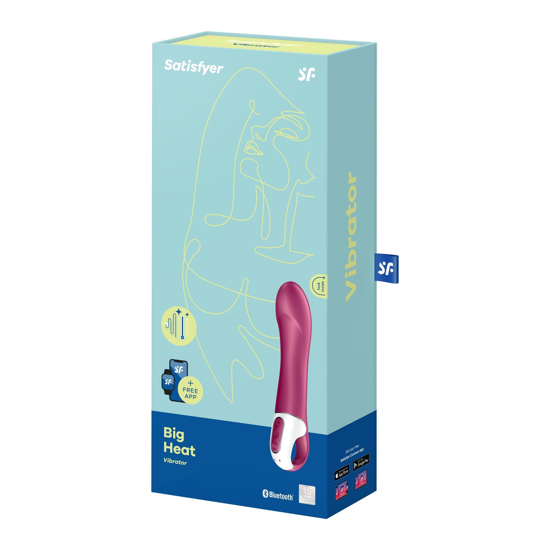 Satisfyer Big Heat G-Spot Vibe box