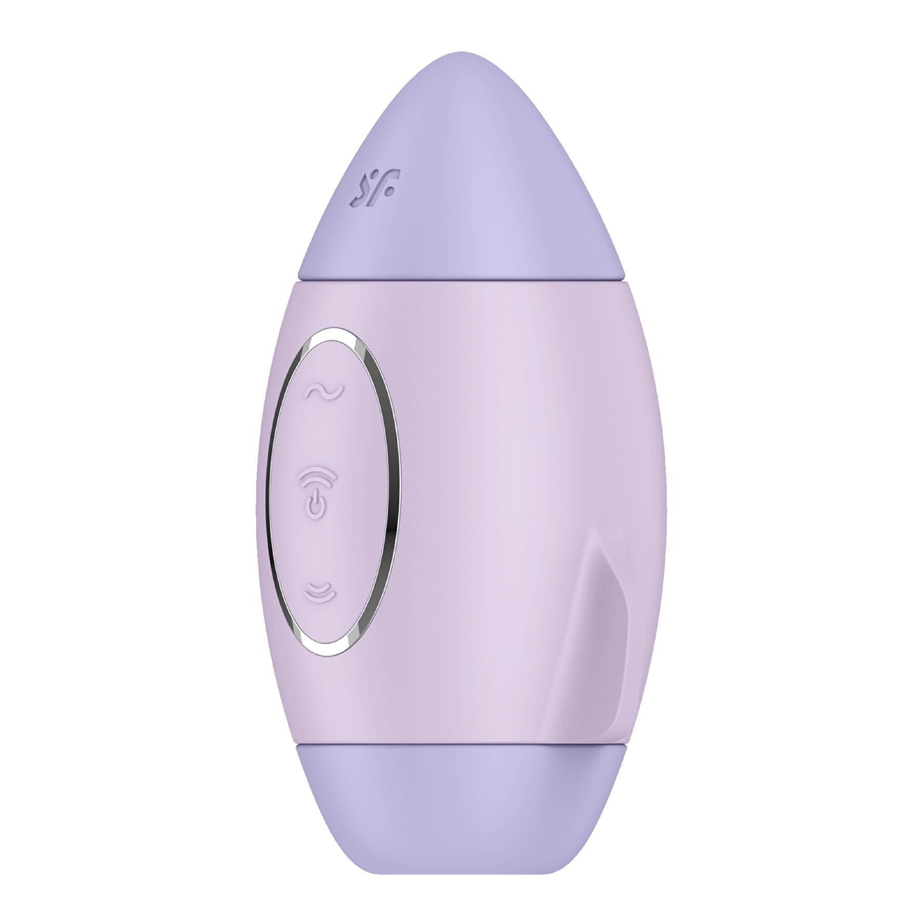 Satisfyer Mission Control Air Pulse Clitoral Stimulator side view shot