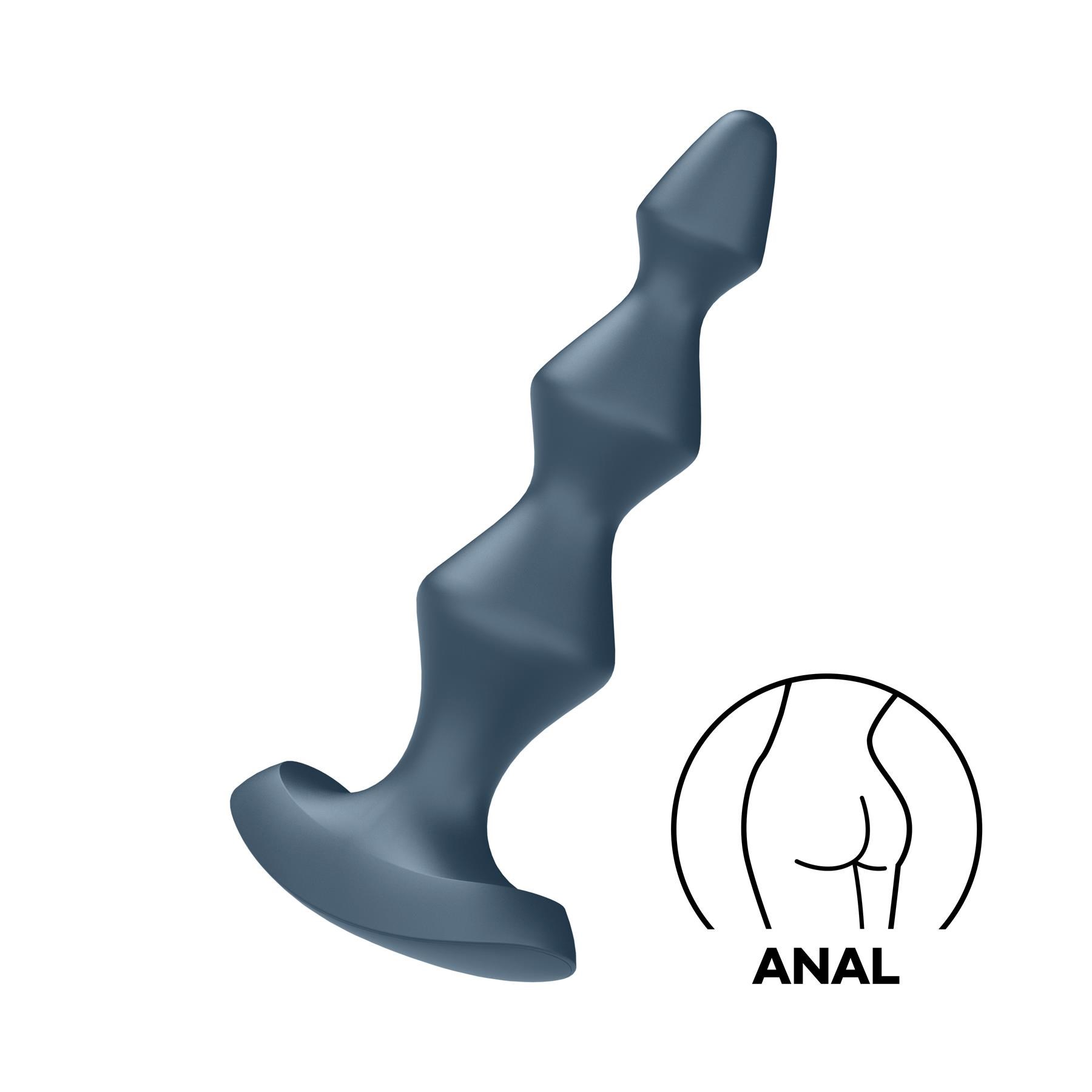 Satisfyer Lolli-Plug 1 Anal Vibrator angled shot