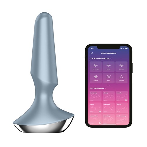 Satisfyer Plug-Ilicious 2 App Enabled Anal Vibrator and phone shot