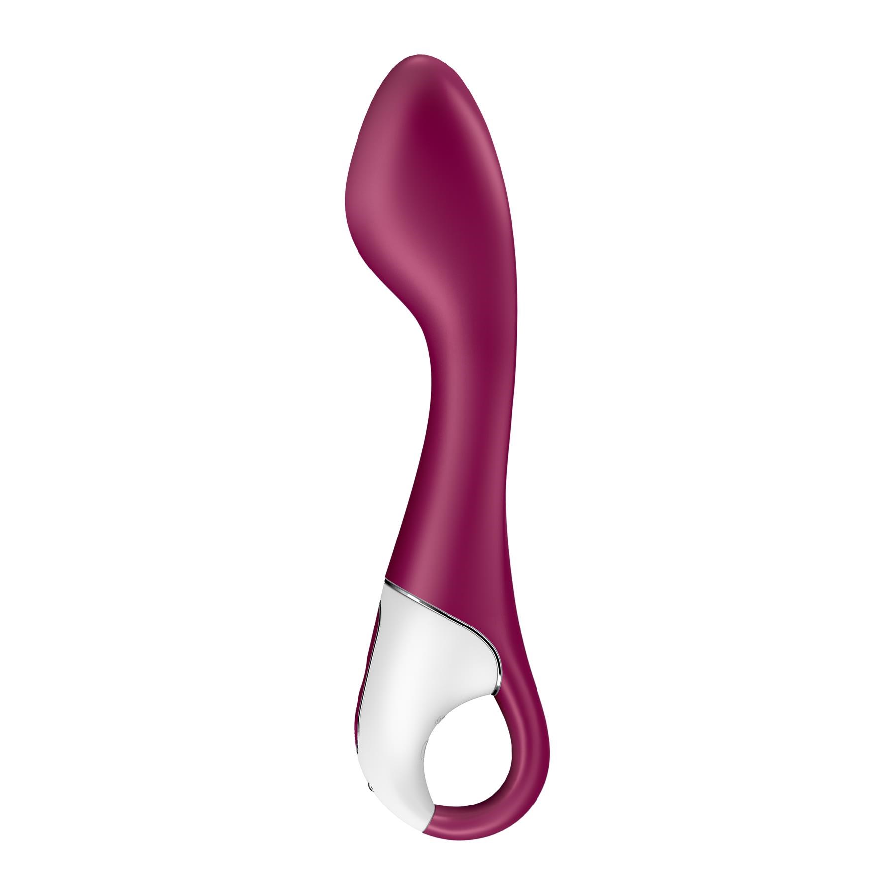 Satisfyer Hot Spot App Enabled Warming G-Spot Vibrator side view