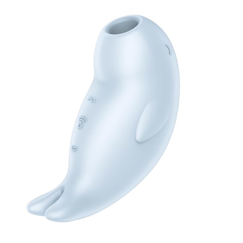 Satisfyer Seal You Soon Air Pulse Clitoral Stimulator front tilted view