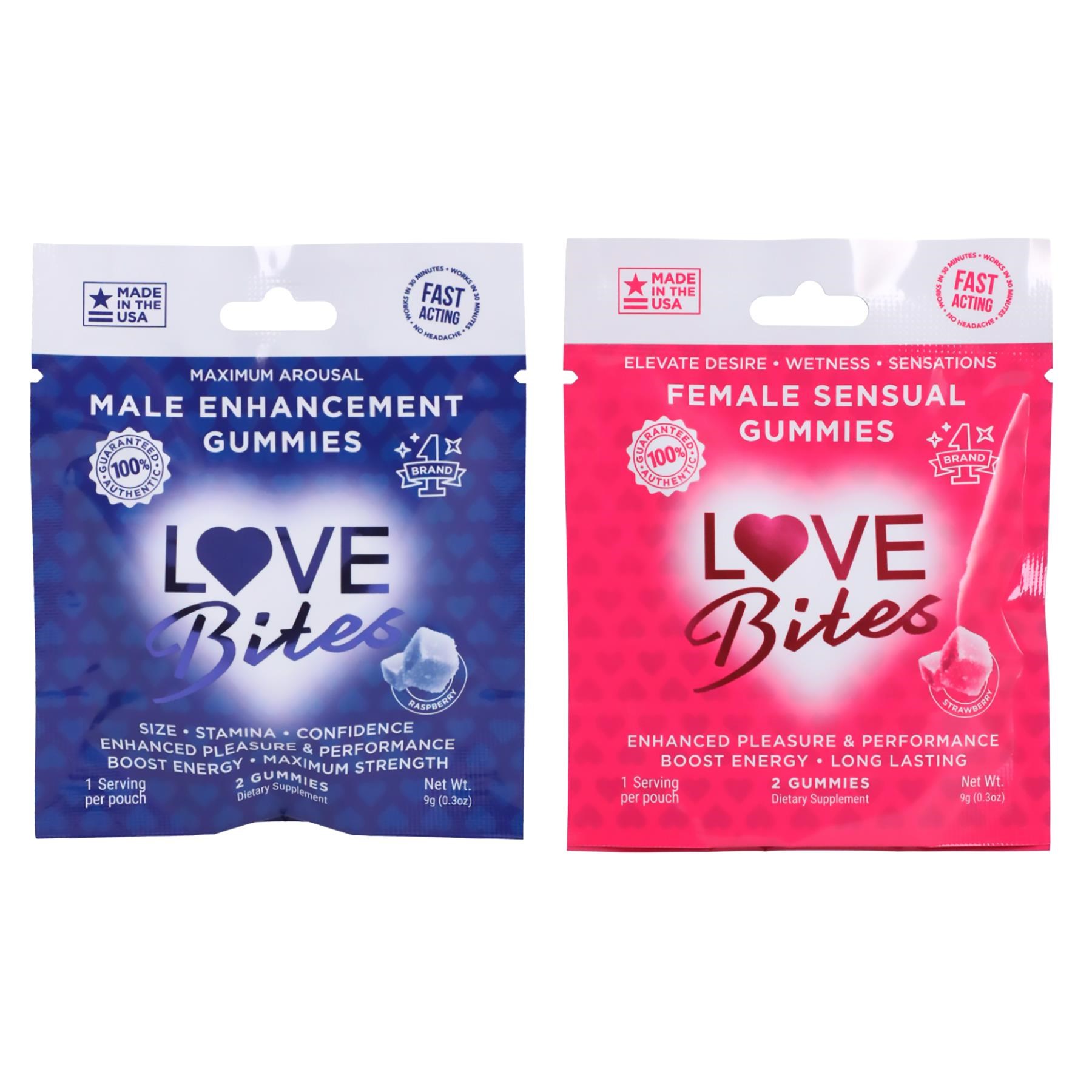 J599-LOVE BITES ENHANCEMENT GUMMIES COMBO