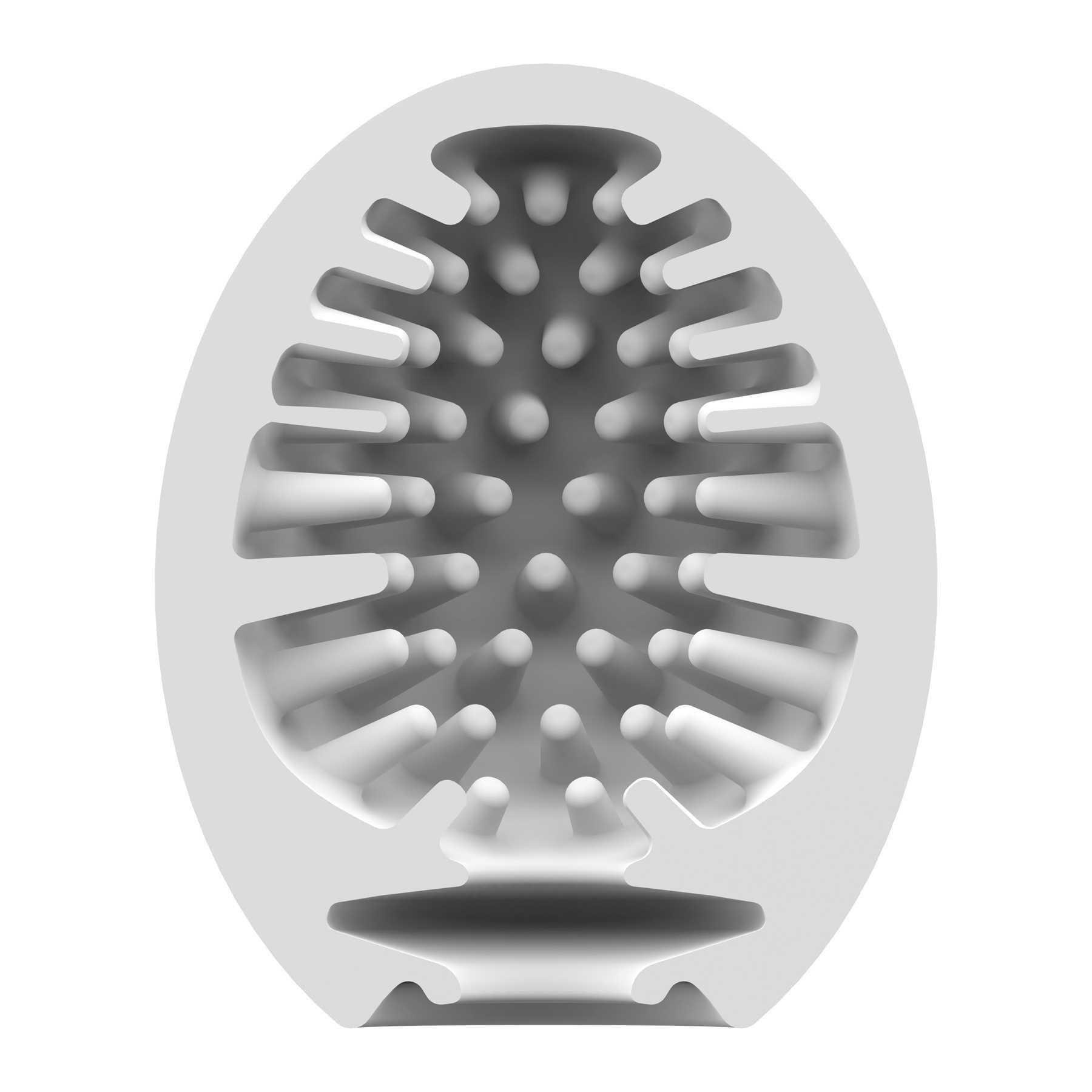 Satisfyer Masturbator Egg 3er Set - Naughty cross section of tunnel