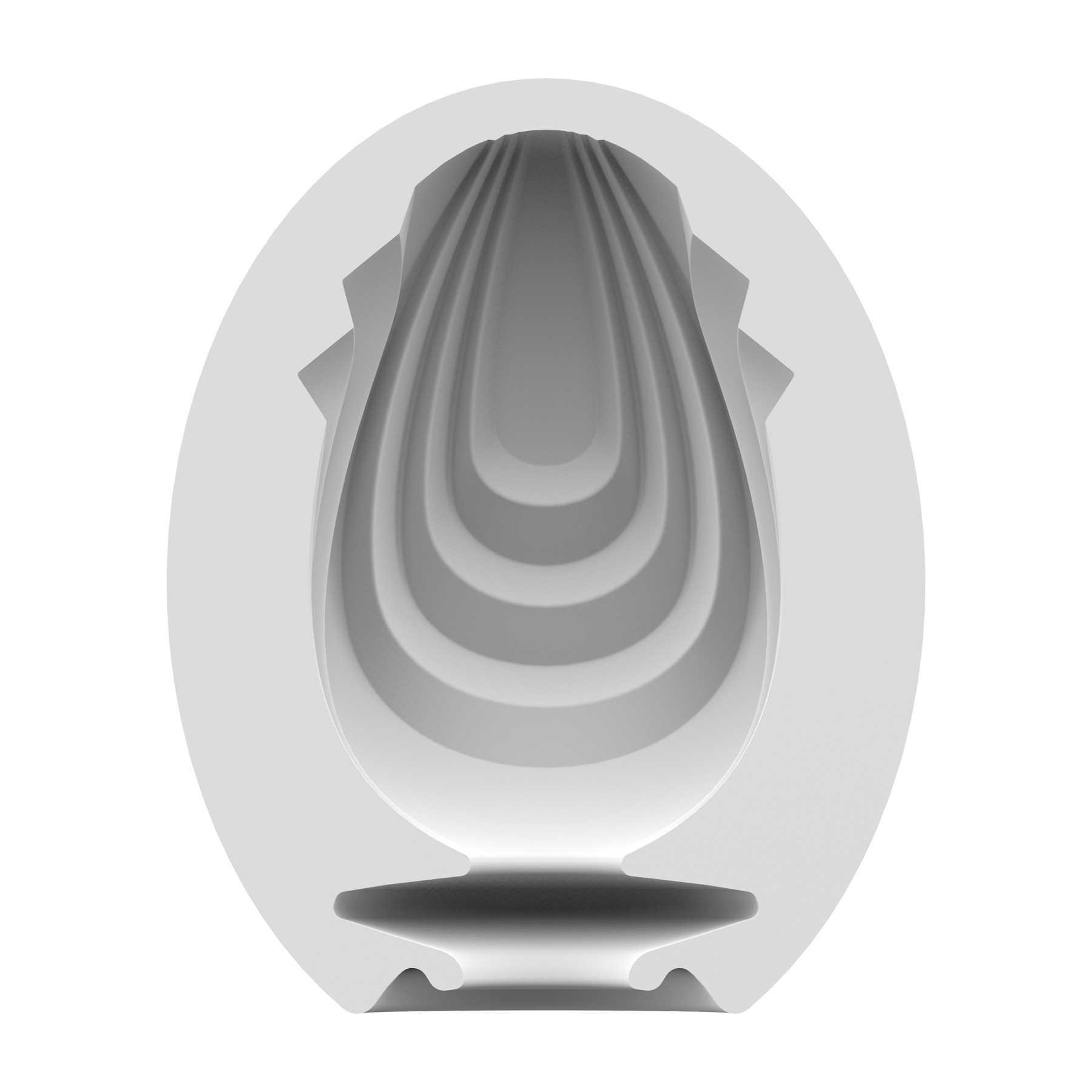 Satisfyer Masturbator Egg 3er Set - Savage cross section of tunnel