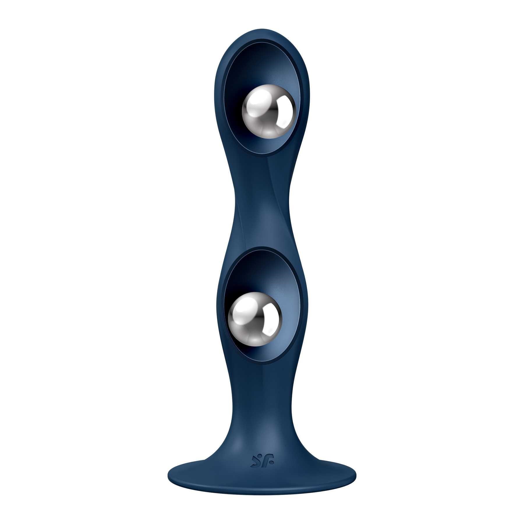 Satisfyer Double Ball R Dildo showing 2 inner balls