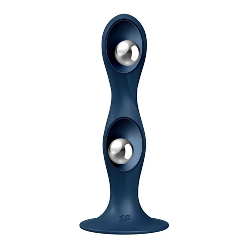 Satisfyer Double Ball R Dildo showing 2 inner balls