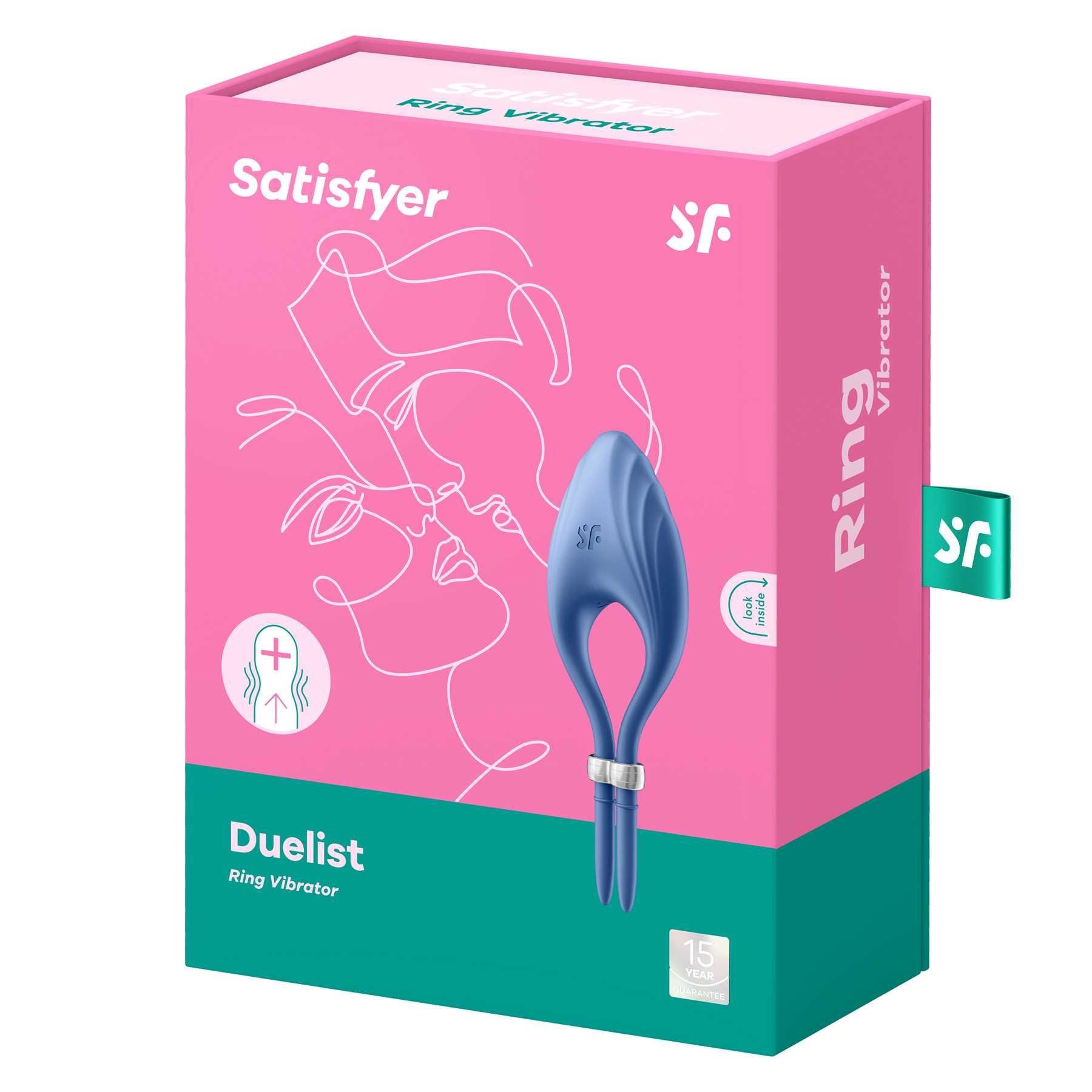 Satisfyer Duelist Penis Ring box