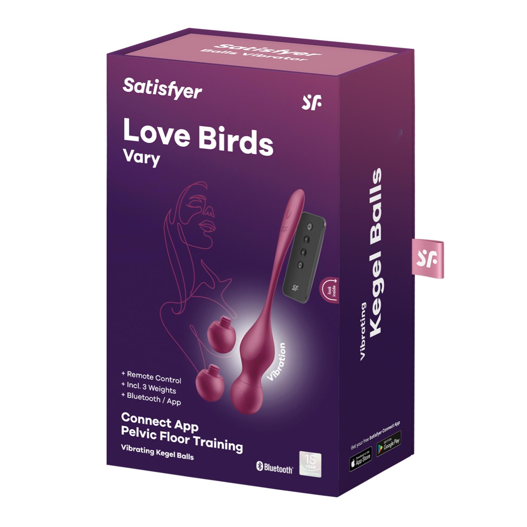 SATISFYER LOVE BIRDS VARY BOX