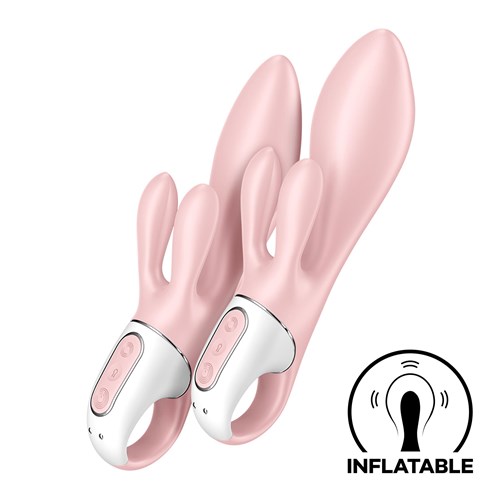 SATISFYER AIR PUMP BUNNY 3 WITH 2 VIBRATORS AND FUNCTIONS SHOT