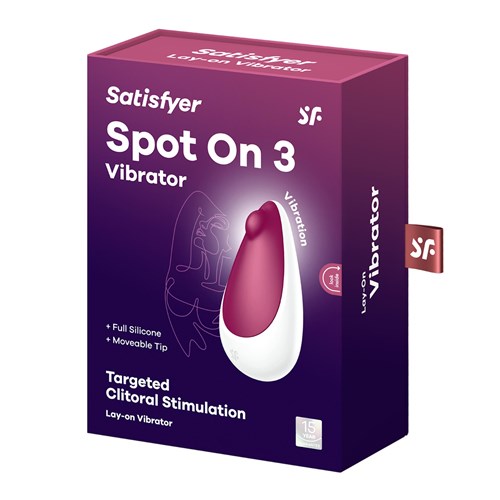 SATISFYER SPOT ON 3 CLITORAL STIMULATOR BOX