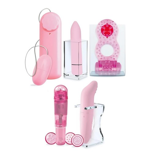 Try-Curious Vibrator Set standing up