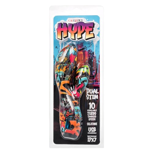 Hype Dual Stimulating Vibrator package