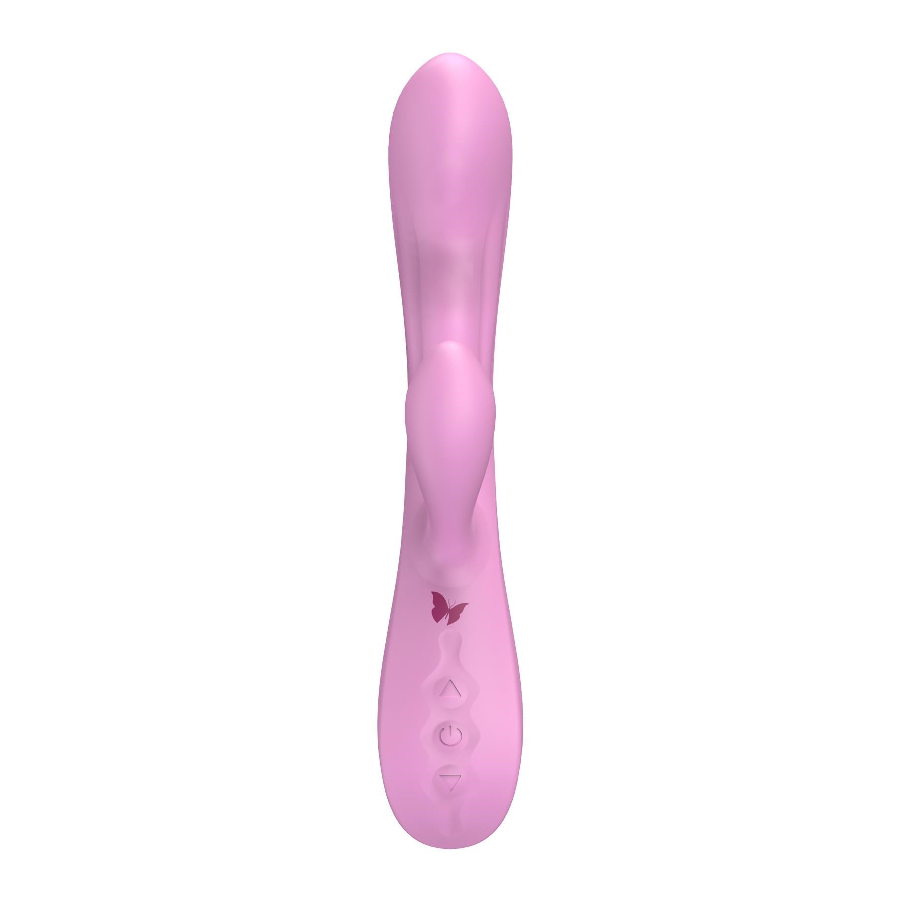 Wild Secrets Flirt Heated Rabbit Vibrator front view