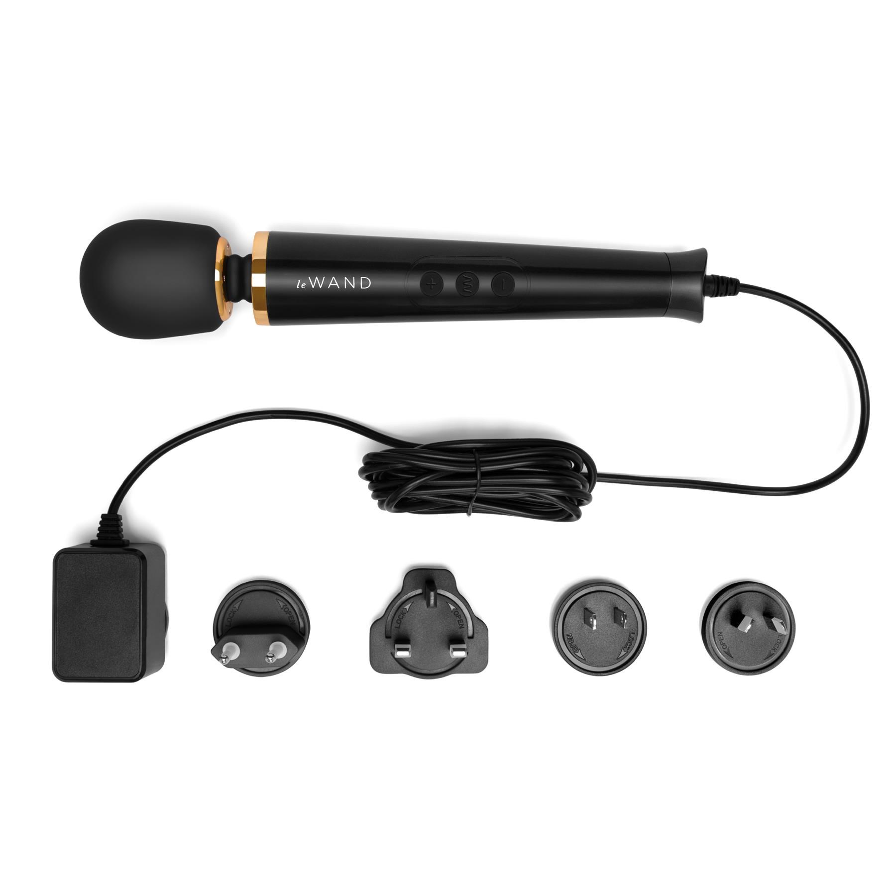 Le Wand Powerful Petite Plug In Wand Massager with plug in attachments 2