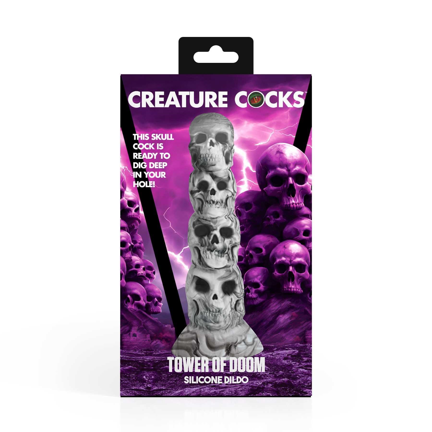 Creature Cocks Tower Of Doom Silicone Dildo box