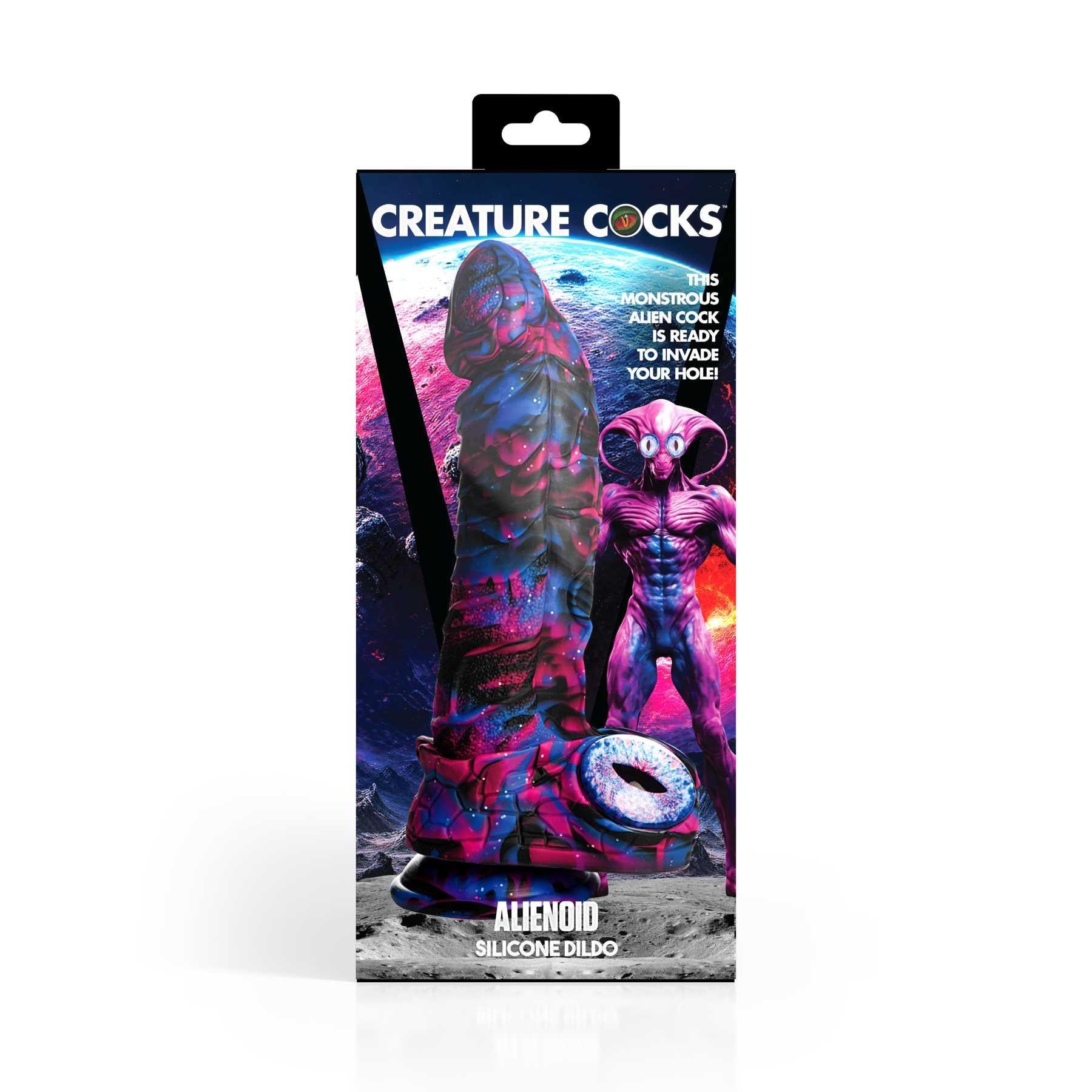 Creature Cocks Alienoid Silicone Dildo box