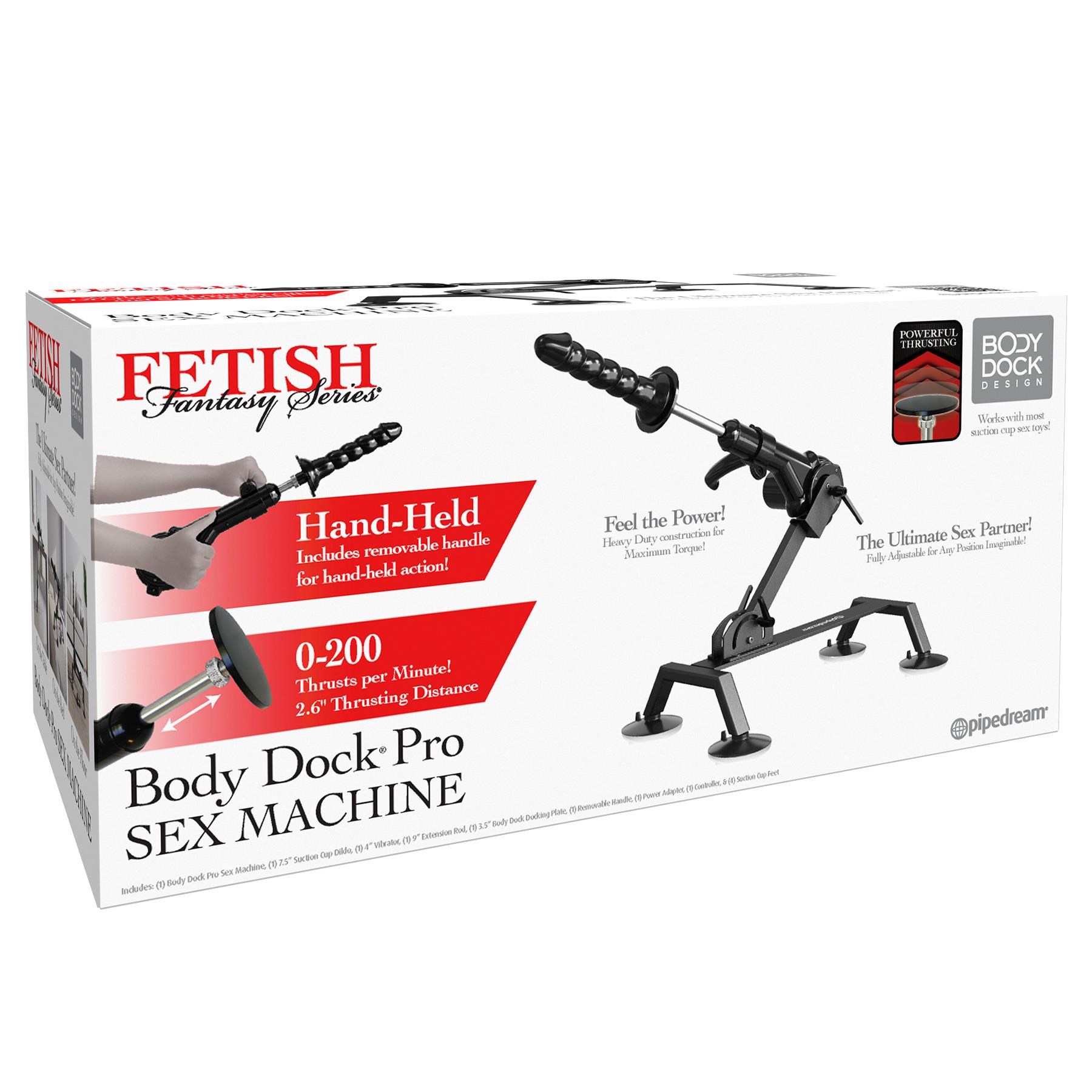 Fetish Fantasy Body Dock Thruster Sex Machine package