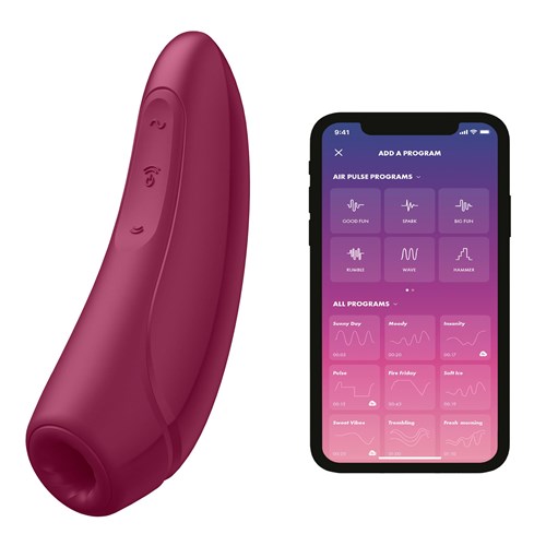 Satisfyer Curvy 1 Clitoral Stimulator with phone app