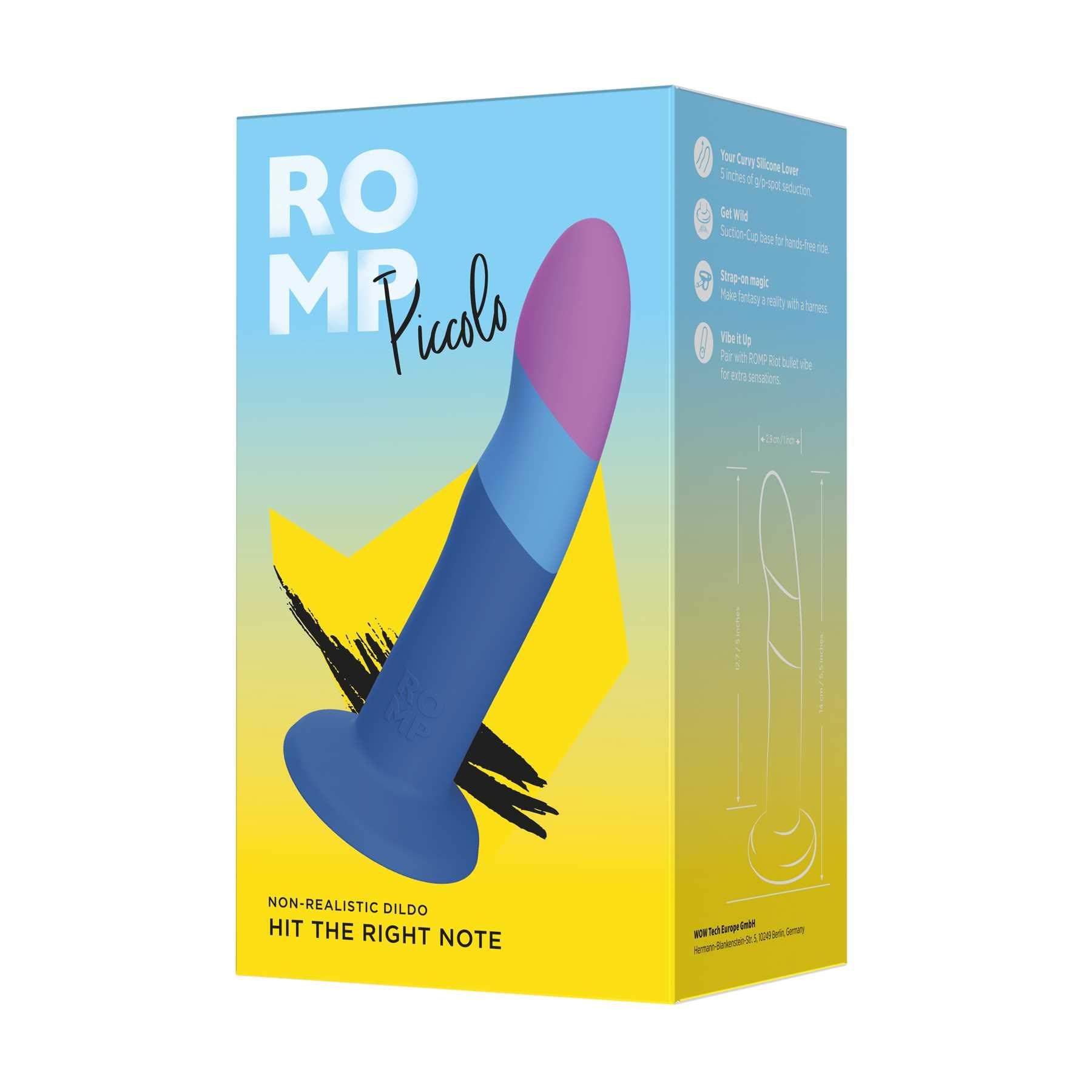 Romp Piccolo Dildo box